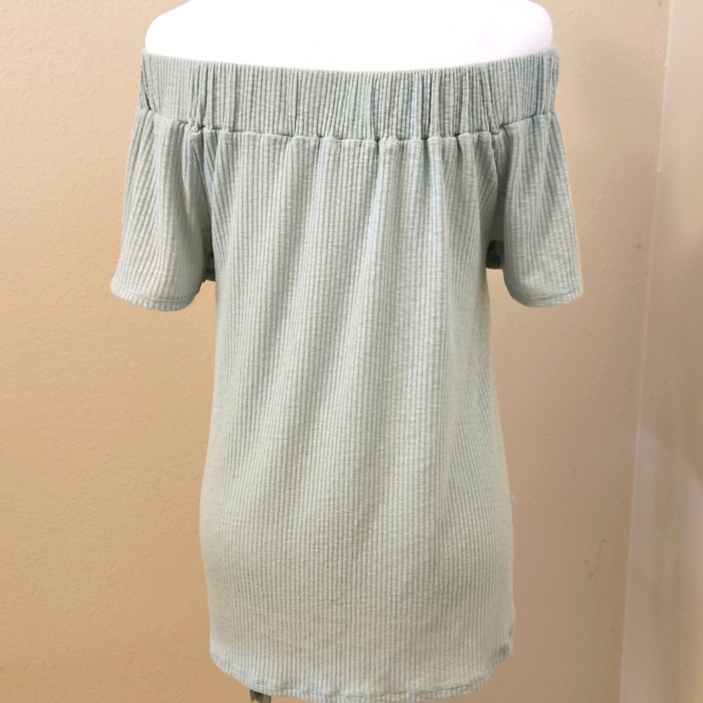 EUC Liberty Love Size Medium Blouse in Light Green - Picture 5 of 10